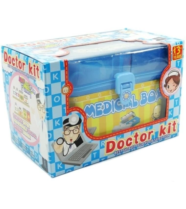 Kit Set Maletin Neceser De Doctor Juguete Niños Estetoscopio