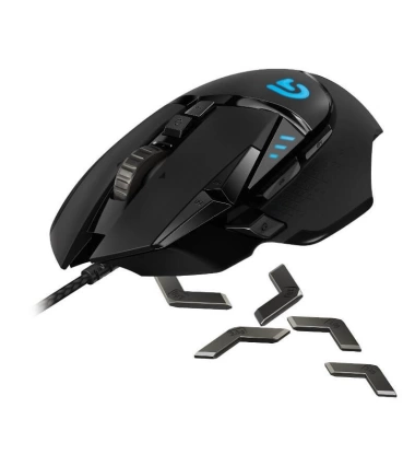 Mouse Logitech G502 Proteus Core Para Gamers 11 Botones Peso Ajustable