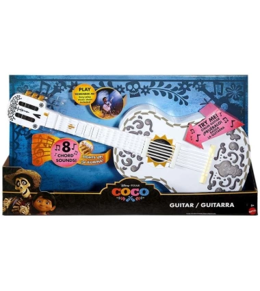 Guitarra Electrónica Musical Coco De Mattel Luces Y Sonidos