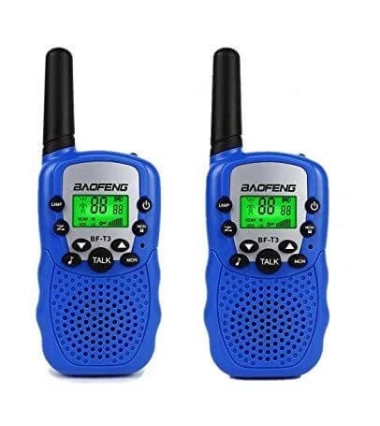 Radios De Comunicación Walkie Talkie Para Niños Bf-T3 Baofeng