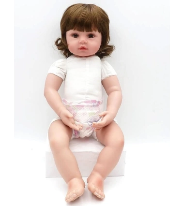 Muñeca Niña Reborn Realista Julieta Baby Doll 24"