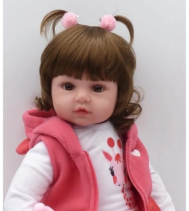 Muñeca Niña Reborn Realista Julieta Baby Doll 24"