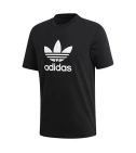 Camiseta Para Hombre Trefoil Tee De Adidas Originals Negra
