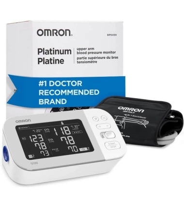 Tensiometro De Brazo Omron Platinum Serie 10 Bp5450 Bluetooth
