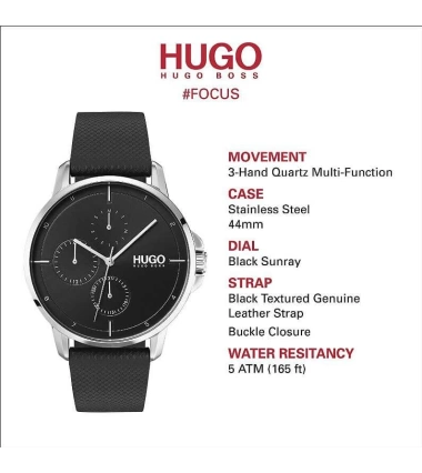 Reloj Hugo Focus 1530022 De Hugo Boss Para Hombre