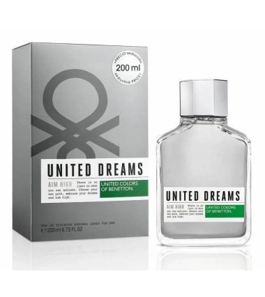 United Dream Aim High De Benetton 200 ML Hombre EDT
