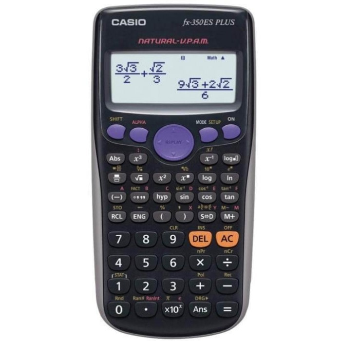 Calculadora Cientifica Casio Fx-350es Plus Fx 350 252 Funciones
