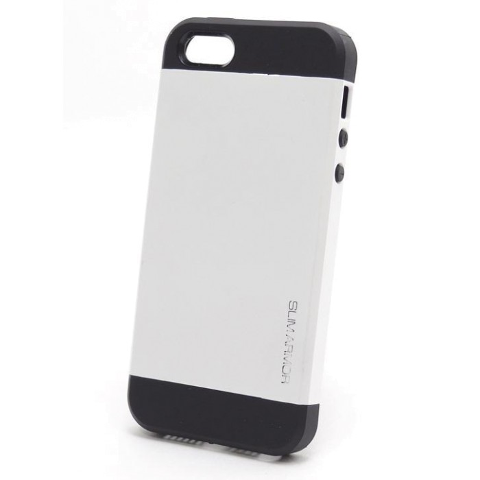Estuche Antishock Protector Para iPhone 5 / 5s Blanco