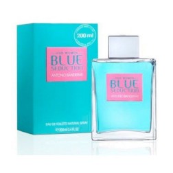 Perfume Para Dama Blue Seduction De Antonio Banderas 200 Ml