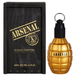 Perfume Para Hombre Arsenal Gold De Gilles Cantuel 100 Ml 