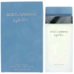 Perfume Para Dama Light Blue By Dolce & Gabbana 200 Ml